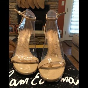 Same Edelman size 9 nude heels